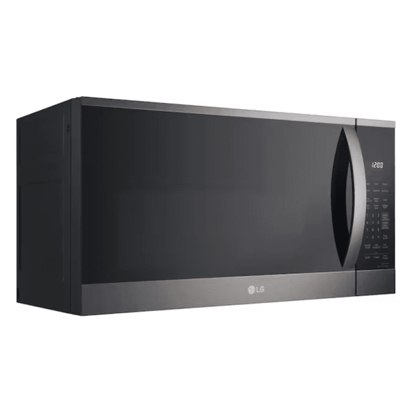 1.8-Cu Ft 29.88-In Over-The-Range Microwave with Sensor Cooking ( Printproof Black Stainless Steel ) - Image 3