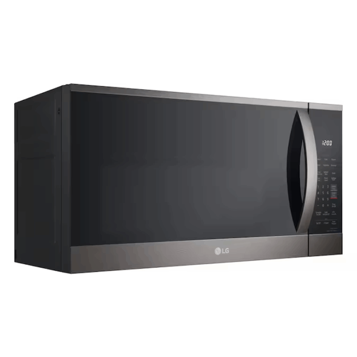 1.8-Cu Ft 29.88-In Over-The-Range Microwave with Sensor Cooking ( Printproof Black Stainless Steel ) - Image 3
