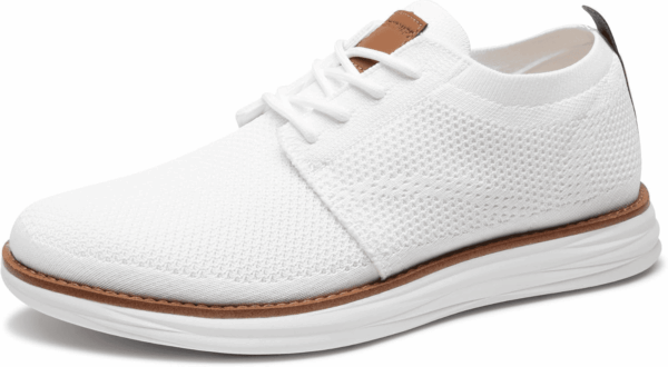 Men'S Knitflex Breeze Mesh Sneakers Oxfords Lace-Up Lightweight Casual Walking Shoes