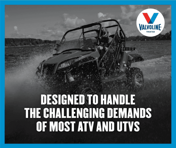 4-Stroke ATV/UTV SAE 10W-40 Motor Oil 1 QT, Case of 6 - Image 8