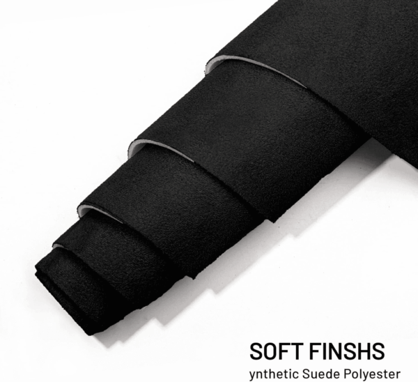 Suede Auto Headliner Fabric 98" L × 60" W with Foam Backing - Tube Packaging - Black Interior Replacement Material for Car/Truck/Suv/Rv Roof - Home Repair/Diy Headliner Material - Image 3