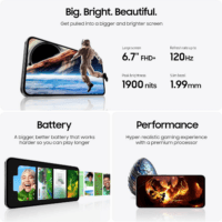 Galaxy S24 FE AI Phone, 128GB Unlocked Android Smartphone, High-Res 50MP Camera, Long Battery Life, Brighter Display Screen, US Version, 2024, US 1 Yr Manufacturer Warranty, Gray - Image 6