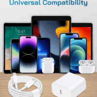 I Phone Charger Fast Charging-20W USB-C Block with 6 Ft Cord [Mfi Certified] Compatible with IP 14/13/12/11/X Series, I Pad & More [3 Pack] - Image 7