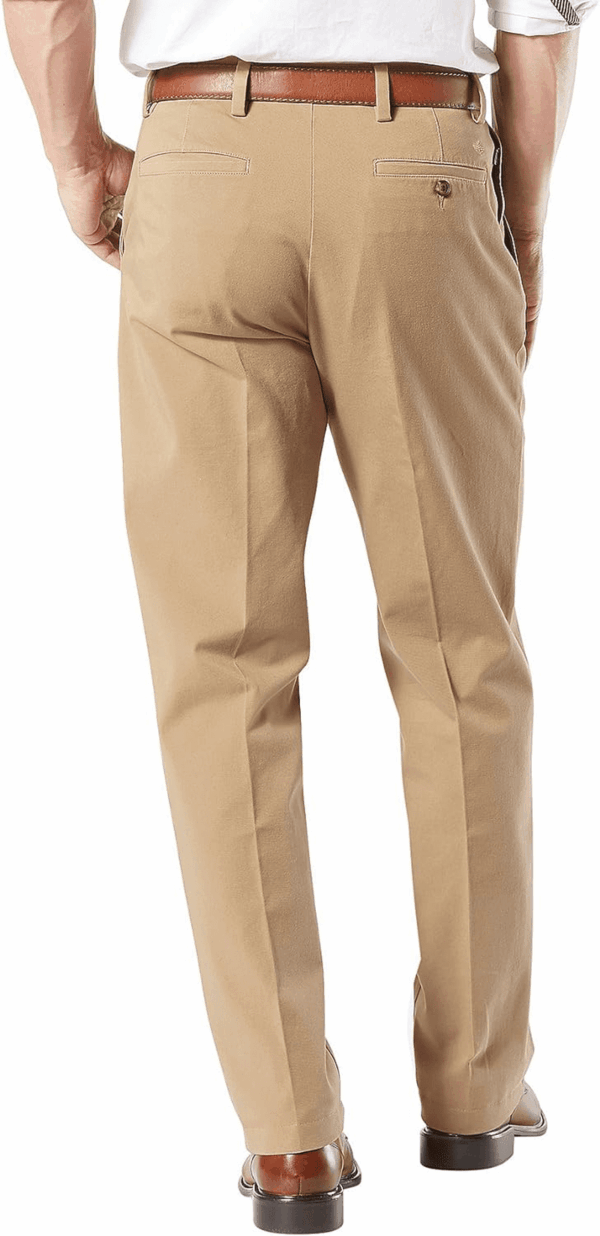 Men'S Classic Fit Workday Khaki Smart 360 FLEX Pants (Standard and Big & Tall) - Image 2