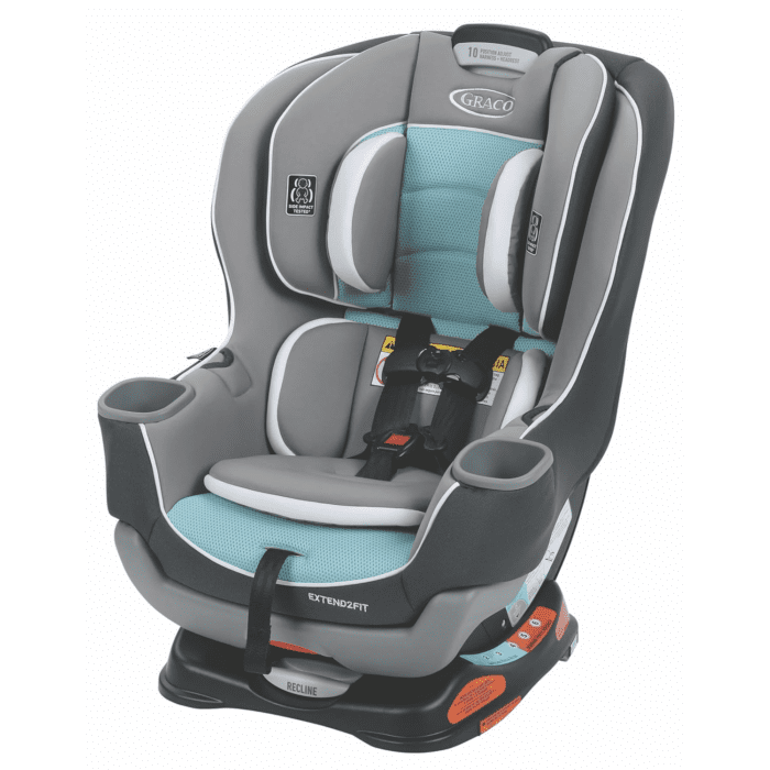 Extend2Fit Convertible Car Seat, Spire, Safe and Comfortable Ride Designed for Growing Children