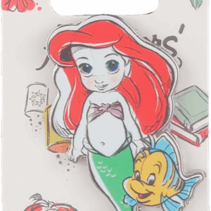 Disney Pin - Disneyland Paris - DLP - Animators Collection - Ariel - Standing with Flounder