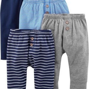 Unisex Babies' Pant, Pack of 4