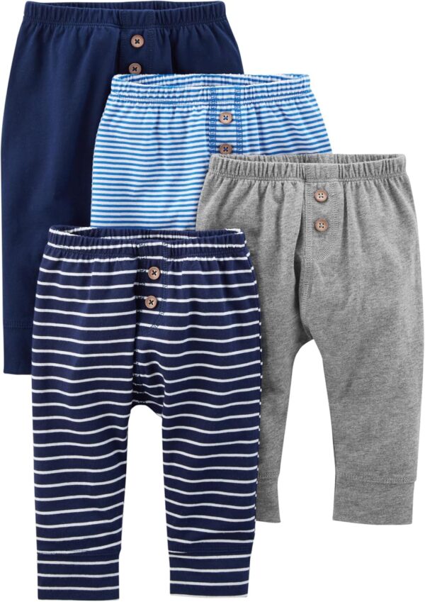 Unisex Babies' Pant, Pack of 4