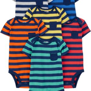 Baby-Boys 6-Pack Short-Sleeve Bodysuit