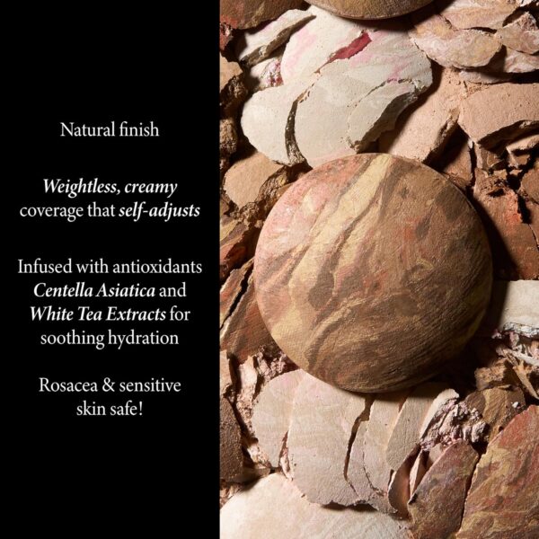 Award-Winning Baked Balance-N-Brighten Color Correcting Powder Foundation - Golden Medium - Buildable Light to Medium Coverage - Demi-Matte Natural Finish - Image 4