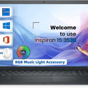 Inspiron 15 Touchscreen Laptop - 15.6" anti Glare FHD Display - 13Th Gen Intel Core I7-1355U - 32 GB RAM - 1 TB SSD - Windows 11 Pro - Office Pro 2024 Lifetime - W/Hoouwrd Accessories