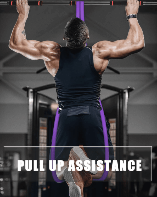 Resistance Bands, Pull up Assistance Bands Set of 5(4), Exercise Bands for Men & Women, Heavy Duty Stretch Exercise Bands, Resistance Bands for Working Out, Muscle Training - Image 6