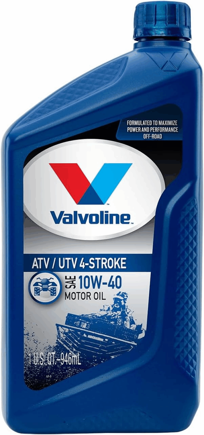 4-Stroke ATV/UTV SAE 10W-40 Motor Oil 1 QT, Case of 6 - Image 2