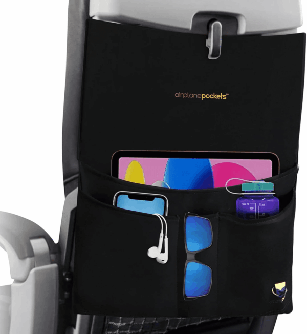 - Airplane Accessories - Plane Travel Essentials - Travel Organizer - Seat Storage Organizer - Air Travel Essentials - Seat Back Organizer - International Travel Must Haves