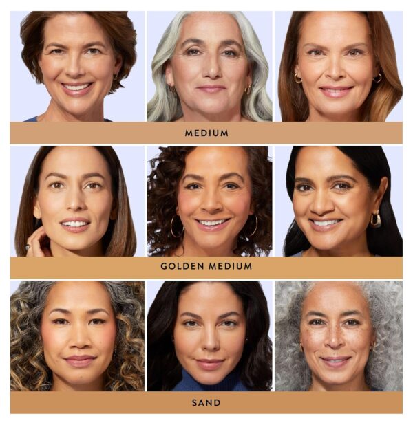 Award-Winning Baked Balance-N-Brighten Color Correcting Powder Foundation - Golden Medium - Buildable Light to Medium Coverage - Demi-Matte Natural Finish - Image 6