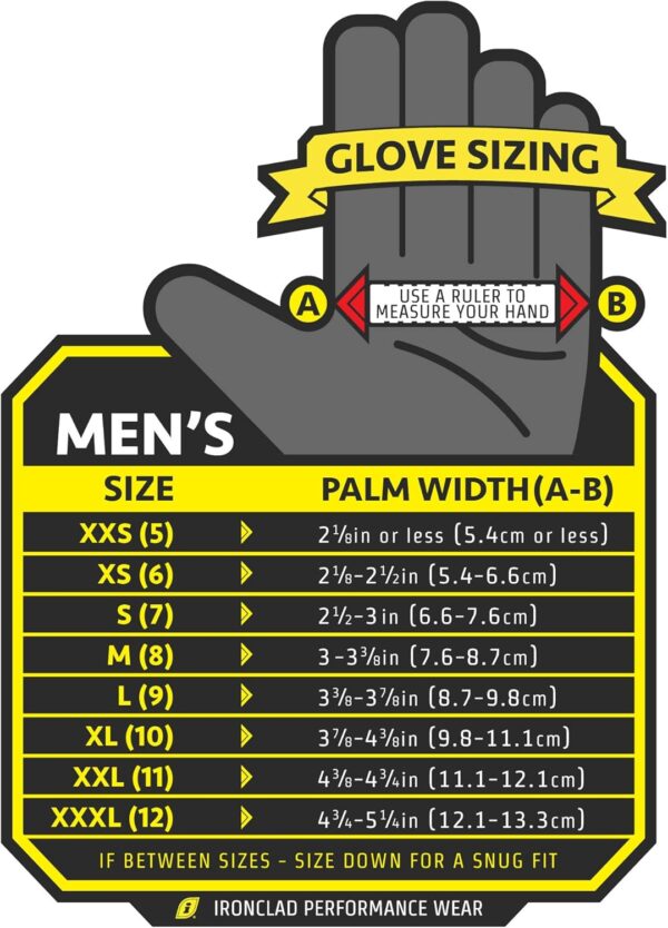 General Utility Work Gloves GUG, All-Purpose, Performance Fit, Durable, Machine Washable (1 Pair) Black - Image 9