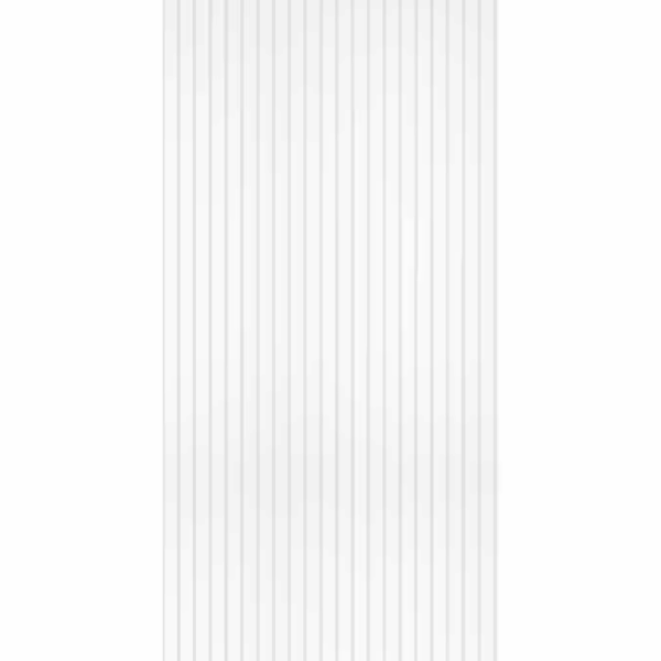 48-In X 96-In Beaded White MDF Wainscot Wall Panel - Image 6