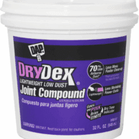 Drydex Lightweight Low Dust Joint Compound, Pink/White, 32 Oz (7079812385)