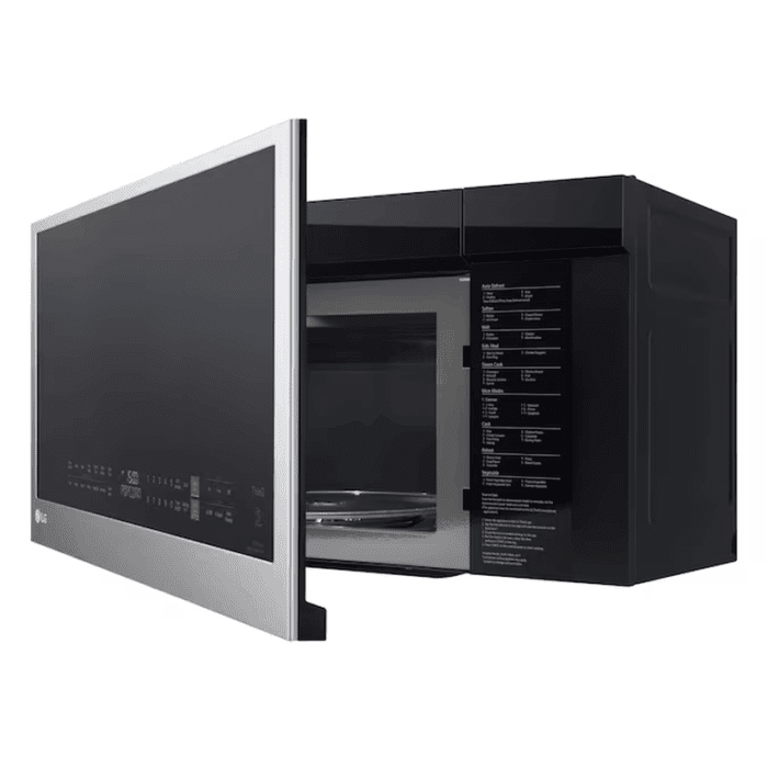 2.0-Cu Ft 29.88-In Over-The-Range Microwave with Sensor Cooking ( Printproof Stainless Steel ) - Image 6