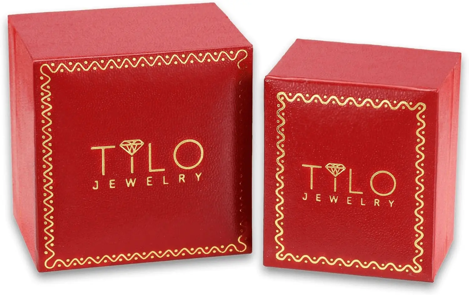 14K White Gold Classic round Hoop Earrings - Image 5