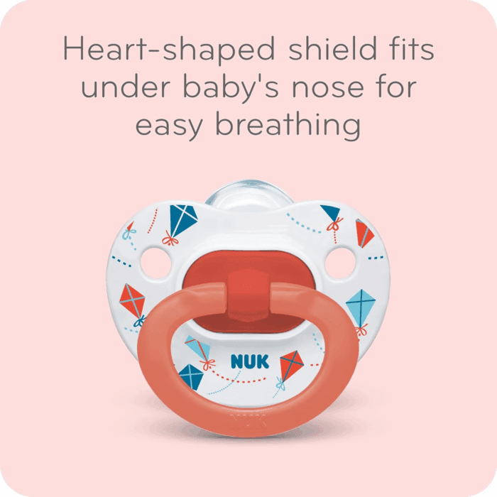 Orthodontic Pacifiers, 6-18 Months, 5-Pack - Image 3