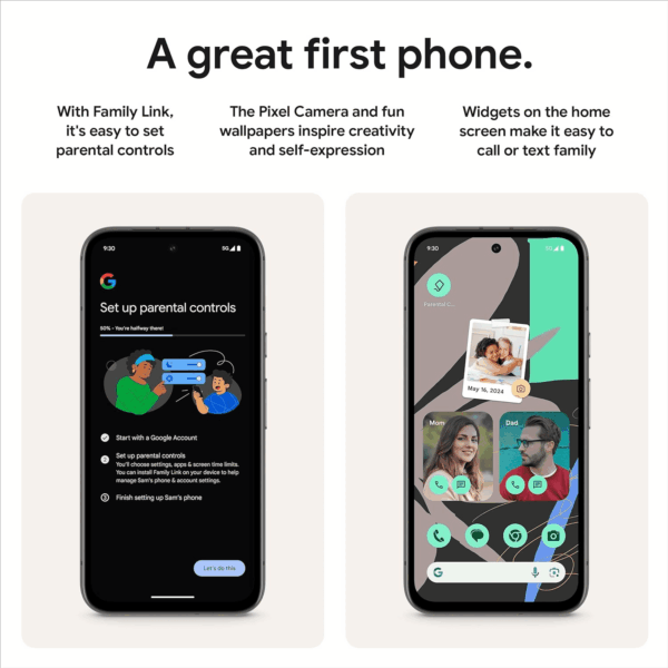 Pixel 8A - Unlocked Android Phone with  AI, Advanced Pixel Camera and 24-Hour Battery - Porcelain - 128 GB - Image 8