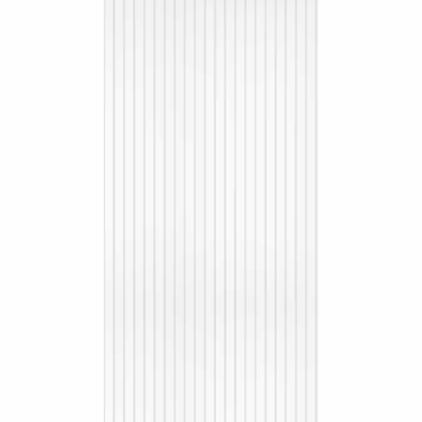 48-In X 96-In Beaded White MDF Wainscot Wall Panel - Image 4