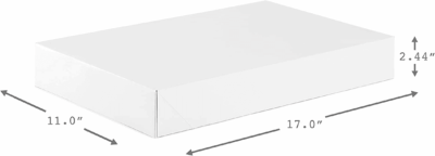 Xlarge Gift Boxes with Lids (12 Robe Boxes, White) for Birthdays, Graduations, Christmas, Weddings, Bridal Showers - Image 3