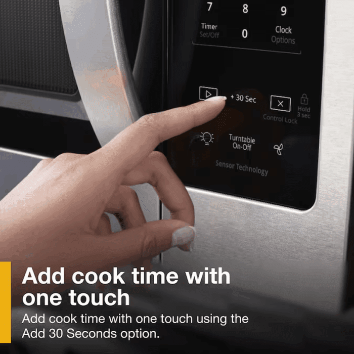1.7-Cu Ft 29.94-In Over-The-Range Microwave ( Fingerprint Resistant Stainless Steel ) - Image 6