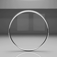 Sterling Silver 2MM High Polish Plain Dome Tarnish Resistant Comfort Fit Wedding Band Ring - Image 4
