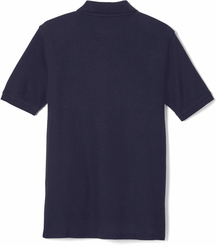 Boys Short Sleeve Pique Polo Uniform Shirt (Standard & Husky) - Image 2