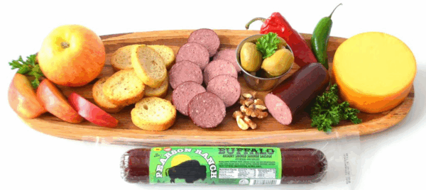 PEARSON RANCH Wild Game Meat Summer Sausage Variety Pack of 5 Elk, Buffalo Wild Boar, & Fender Blend (Rabbit, Alligator, Venison, Elk, Buffalo) Exotic Meat Summer Sausage Sampler, Gluten-Free Exotic Sausage - Image 8