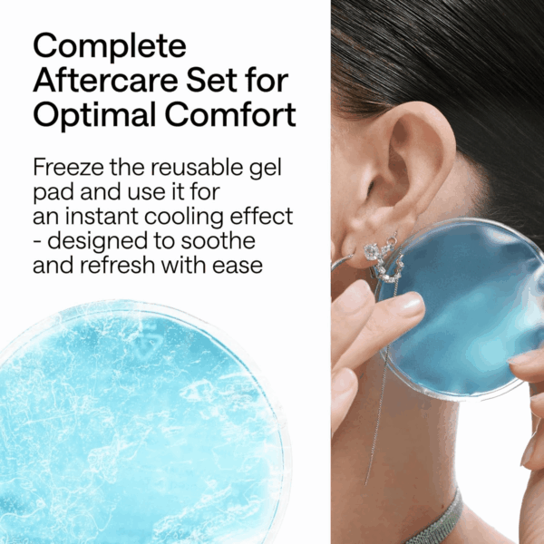 Piercing Aftercare Spray - Sterile Saline Solution for Piercings with Panthenol & Tea Tree Oil for Piercing Bumps - Lip, Body, Nose Rings, & Ear Piercing Cleaner - Keloid Bump Removal for Piercings - Image 7