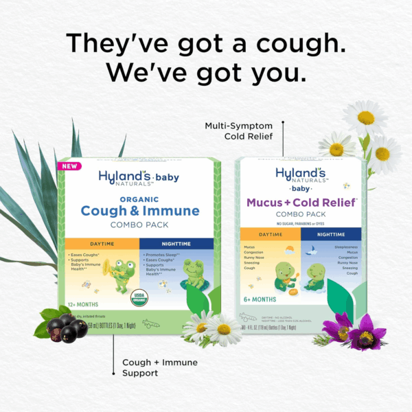 Baby Mucus and Cold Relief, Day and Night Value Pack, Infant and Baby Cold Medicine, Decongestant and Cough Relief, 8 Fl Oz - Image 7