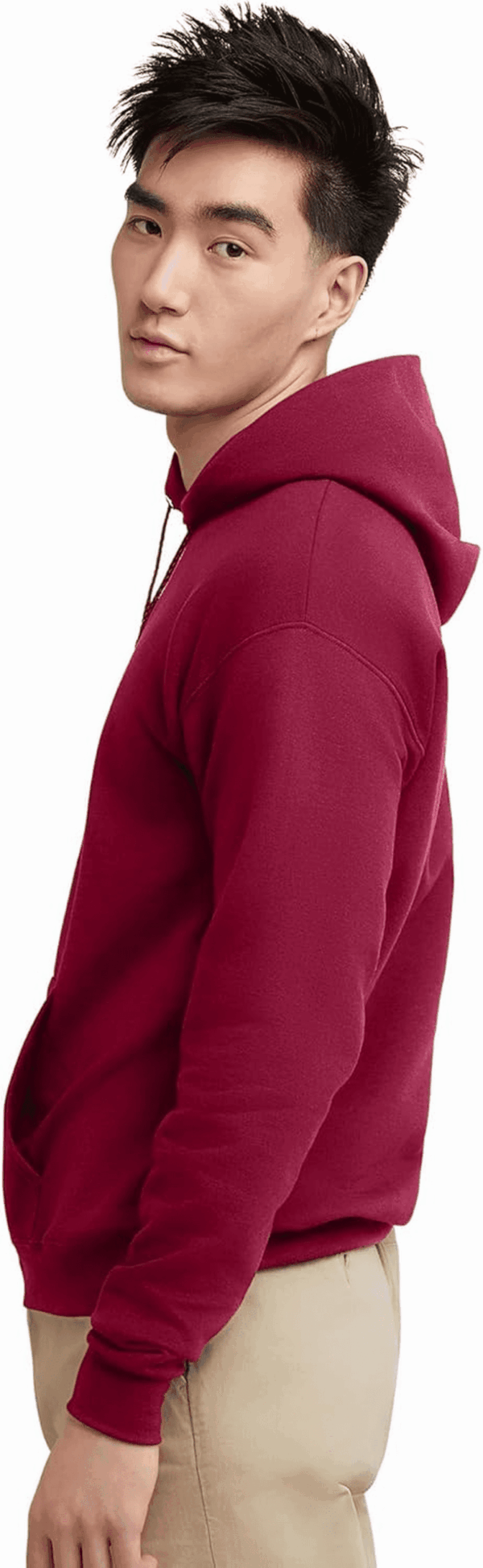 Men'S Ecosmart Fleece Hoodie Sweatshirt - Image 3