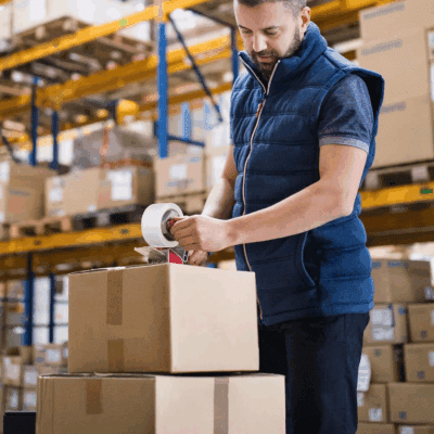Clear Packing Tape (18 Rolls), Heavy Duty Packaging Tape for Shipping Packaging Moving Sealing, 2.7Mil Thick, 1.88 Inches Wide, 60 Yards per Roll, 1080 Total Yards - Image 7