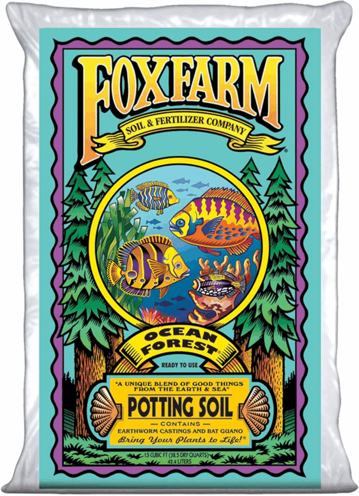 Ocean Forest Potting Soil, 1.5Cu Ft - Light, Aerated Texture, Designed for All Container Plants - Ph Adjusted for Optimal Nutrient Uptake, Effectively Retains Moisture