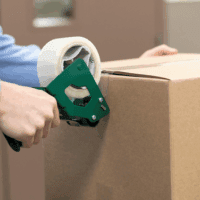 Brand Standard Packaging Tape Refills - 4 Extra Long Rolls of Clear Packing Tape - Shipping, Mailing and Moving Supplies - 3" Core - 1.88 Inch X 100 Yards, Clear (240593) - Image 2