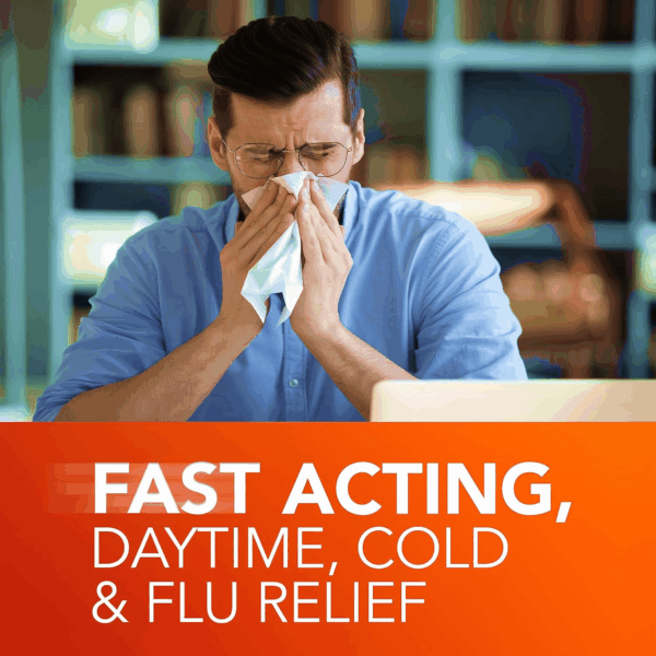 Dayquil & Nyquil SEVERE Co-Pack, Cold & Flu Medicine, Powerful Relief for Headache, Fever, Sore Throat, Minor Aches & Pains, Congestion, Sinus Pressure, Stuffy Nose, and Cough, 48 Liquicaps - Image 6