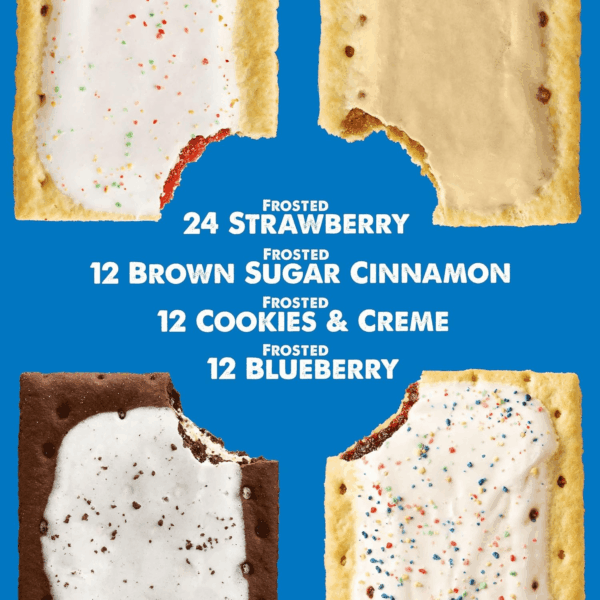 Toaster Pastries, Breakfast Foods, Kids Snacks, Variety Pack (5 Boxes, 60 ) - Image 3