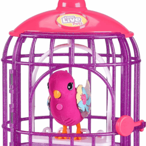 - Lil' Bird & Bird Cage: Tiara Twinkles, New Light up Wings with 20 + Sounds, and Reacts to Touch