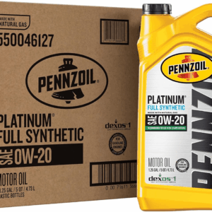 Platinum Full Synthetic 0W-20 Motor Oil (5-Quart, Case of 3)