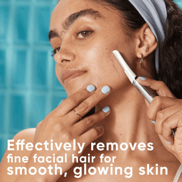 Dermaplaning Tool, 2 Blade Refills, Face Razors for Women, Eyebrow Razor, Exfoliating Face Razor, Face Razors for Women, Facial Razors for Women Face, Dermaplane Razor for Women Face - Image 2