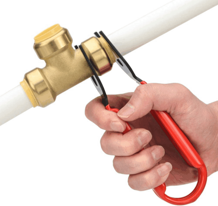 Icrimp CRQ01 Disconnect Tong Sized 1/2 Inch, 3/4 Inch, 1 Inch, Removal Tool Used for Demount Brass Push Fit, Push-To-Connect Fittings - Image 9