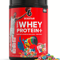 Whey Protein Powder plus - Muscle Building & Recovery Formula with Whey Isolate Powder, Bcaas, 30G Protein, Immune Support - Post-Workout Supplement - Kellogg’S Froot Loops Flavor, 1.8 Lbs