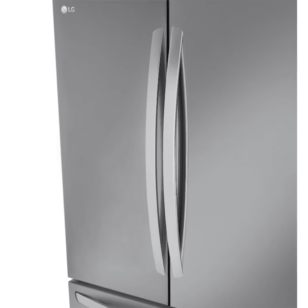 Counter-Depth MAX 26.5-Cu Ft 3 -Door Smart Compatible French Door Refrigerator with Ice Maker with Water Dispenser ( Stainless Steel ) ENERGY STAR Certified - Image 4
