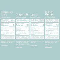 Sparkling Water, 4 Flavor Variety Pack, Made with Real Squeezed Fruit, 12 Fl Oz (Pack of 20) - Image 7