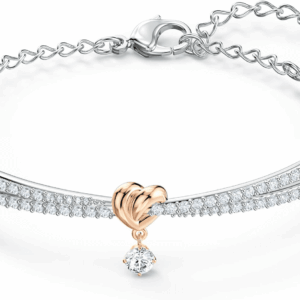 Lifelong Heart Necklace, Earrings, and Bracelet Crystal Jewelry Collection, Rose Gold & Rhodium Tone Finish