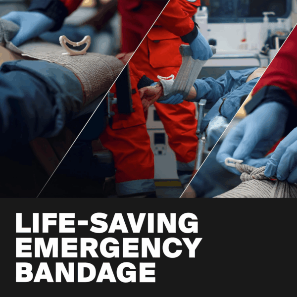Israeli Pressure Bandage 6 Inch - Emergency Bandage - Pressure Dressing for Wounds - Trauma Dressing - Sterile Vacuum-Sealed Packaging - FSA HSA Approved - 2 Pack - Image 6