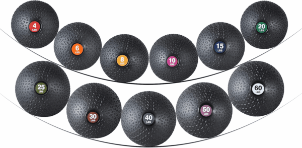 Weighted Medicine Slam Ball - Exercise Ball with Easy Grip Textured Surface - Image 8